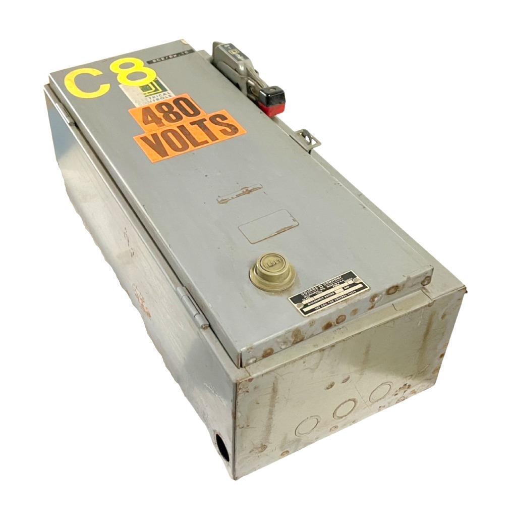 Square D Class 8538 Type SBG-11 Non-Reversing Combination Starter 30A