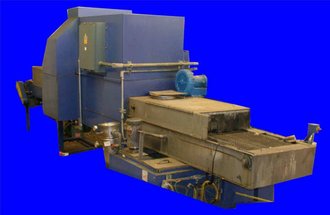 VERY NICE 2001 ALMCO 23' X 5' PARTS WASHER MODEL PRD24 WITH 24" BELT 3 PH, 460 V