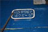 MINSTER 40E-5 95 TON SINGLE CRANK OBI PUNCH PRESS W/ SSC-1000 OPTICAM