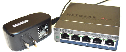Netgear GS105E ProSafe 5 Port Gigabit Ethernet Network Plus Switch