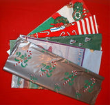 50 ASSORTED CHRISTMAS WRAPPING BAGS CLOSEOUT $250 VALUE
