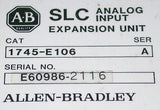NICE ALLEN BRADLEY SLC 150 EXPANSION UNIT #1745-E106