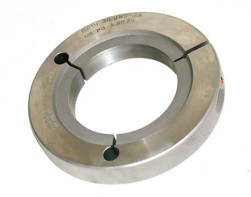 PMC INDUSTRIES THREAD RING GAGE 3.625-40 UNS 2A GO