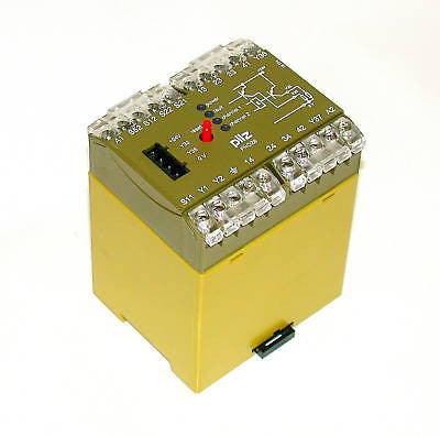 NEW PILZ E-STOP SAFETY RELAY 24 VAC MODEL PNOZ83S10