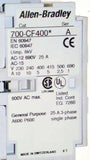 ALLEN BRADLEY CONTROL RELAY 10 AMP MODEL 700CF400