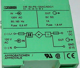 PHOENIX CONTACT 5 VDC POWER SUPPLY MODEL CM62-PS-120AC