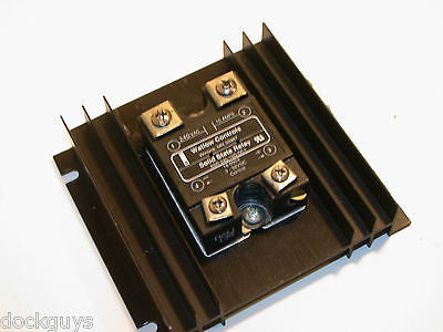 NEW WATLOW SOLID STATE RELAY 10AMP 240VAC DC INPUT W/ HEATSINK SSR-240-10G-DC1