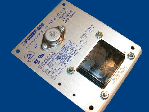 UP TO 2 POWER ONE POWER SUPPLY 24 VOLT .5 AMPS HA24-0.5-A