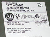 NICE ALLEN BRADLEY 120VAC OUTPUT MODULE 1771-OAD/C