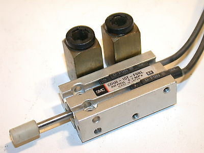 UP TO 2 SMC AIR CYLINDERS CDU6-10T-F9NL W/SENSORS -FREE SHIPPING