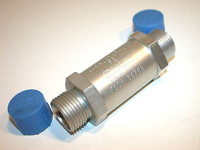 UP TO 2 NEW 1/2" PARKER IN-LINE CHECK VALVED 448-12D27-6 -FREE SHIPPING