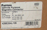 NEW FURNAS MAGNETIC CONTACTOR  277 VAC 30 AMP MODEL 42BE25AL106