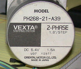 ORIENTAL MOTOR DC STEPPER MOTOR 5.4 VDC  MODEL PH268-21-A39