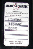 SKAN A MATIC MODULATING AMPLIFIER RELAY 115 VAC MODEL R40100  (4 AVAILABLE)