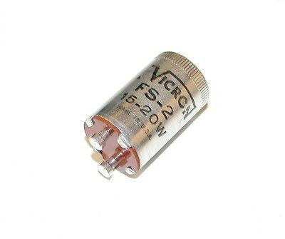 NEW VICRON GE FLUORESCENT BULB STARTERS MODEL FS-2  (120 AVAILABLE)