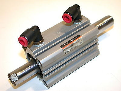 UP TO 4 SMC COMPACT 1 1/2" DOUBLE END AIR CYLINDER NCDQ2WL32 FREE SHIPPING