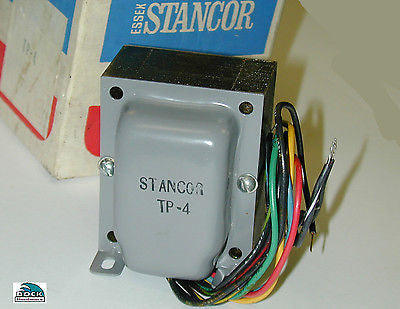NEW STANCOR RECTIFIER TRANSFORMER 1500 FULL WAVE CT 750 BRIDGE 375 HALFWAVE TP-4