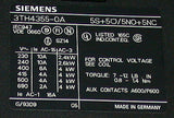 NEW SIEMENS CONTROL RELAY 24 VAC 10 AMP MODEL 3TH4355-0A