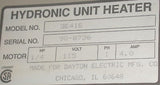 NICE DAYTON VERTICAL HYDRONIC UNIT HEATER MODEL 3E416