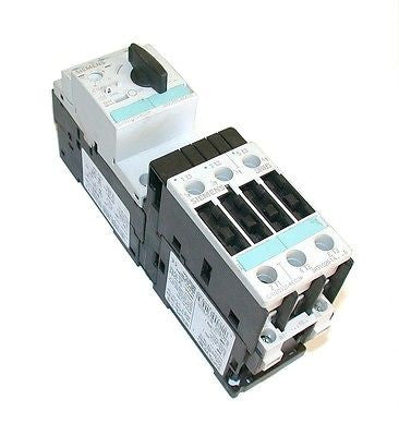 SIEMENS MOTOR STARTER OVERLOAD RELAY MODEL  3RT1028-1A    3RV1021-4AA10