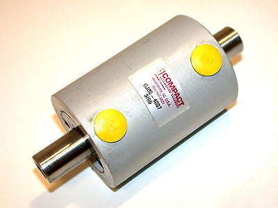 NEW COMPACT 1 1/2" DOUBLE END PANCAKE AIR CYLINDER QJ06-4007 -FREE SHIPPING
