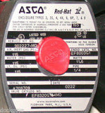 NEW ASCO RED HAT PNEUMATIC SOLENOID VALVE 110/120  VAC MODEL EF8320G184MO