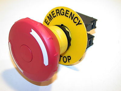 UP TO 4 ALLEN BRADLEY EMERGENCY STOP PUSH BUTTON 800FP-MT64