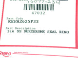 BRAND NEW IN BOX FLOWSERVE CHROME SEAL RING KEPA2625F33