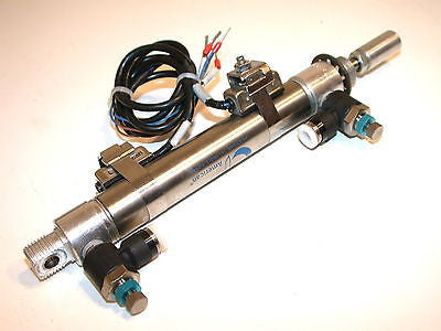 UP TO 3 AMERICAN 3" STROKE STAINLESS AIR CYLINDERS 750DVS-3.00-4 -FREE SHIPPING