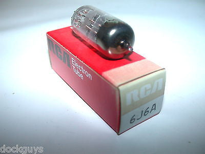 BRAND NEW IN BOX RCA ELECTRONIC TUBE 6J6A (3 AVAILABLE)
